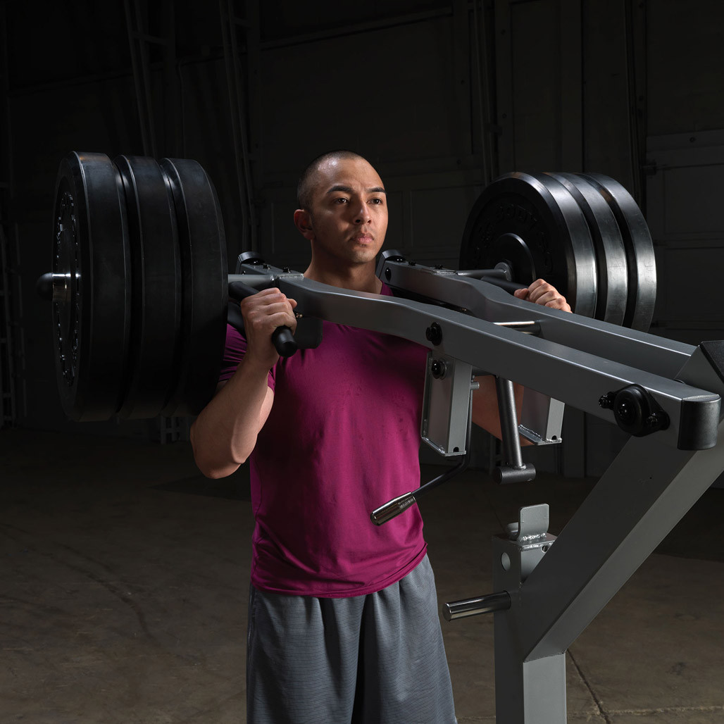 Body-Solid Leverage Squat Calf GSCL360 Black - 4