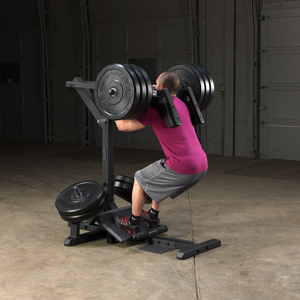 Body-Solid Leverage Squat Calf GSCL360 Black - 2