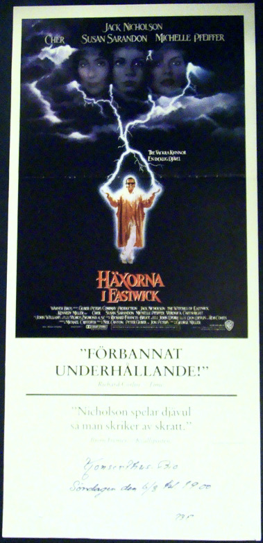 HÄXORNA I EASTWICK (1987)