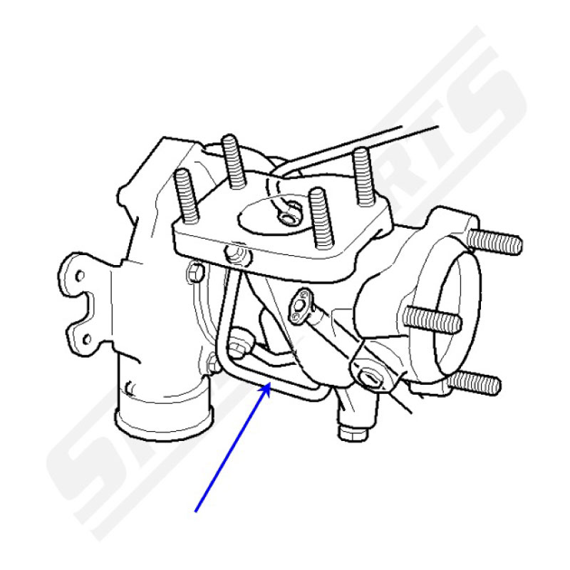 Oil Line oil-In - 2