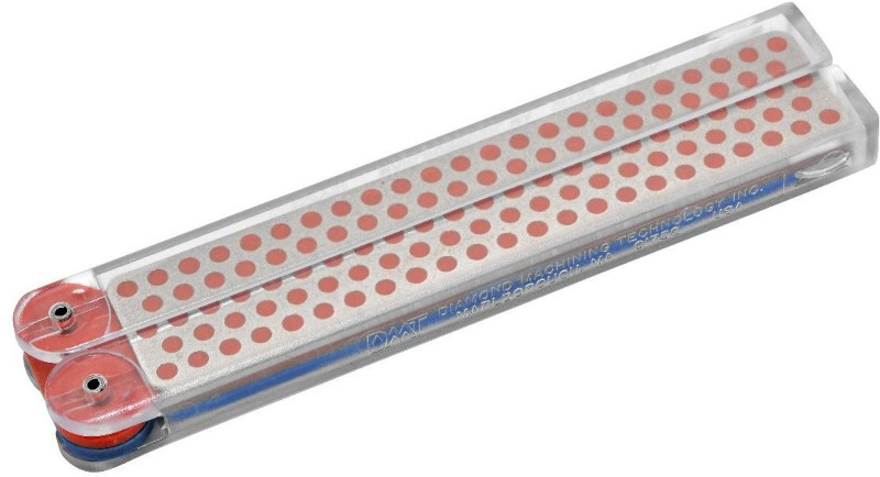 Bryne diamant, fin+medium / fällbar / RÖD-BLÅ - 3