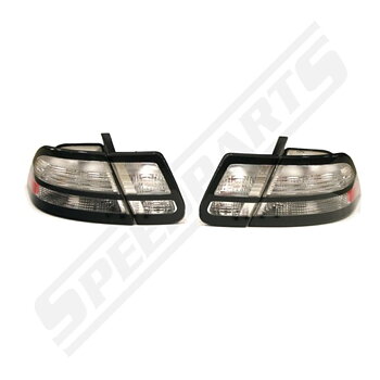 White tail lights