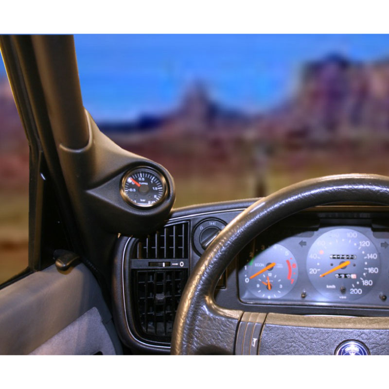 Gauge pillar pod / Carbon look x1 - 2