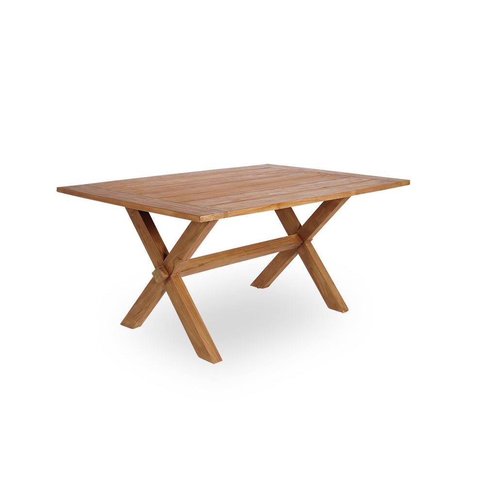 Teakbord Colonial 100 x 200 cm Sika-Design - 2