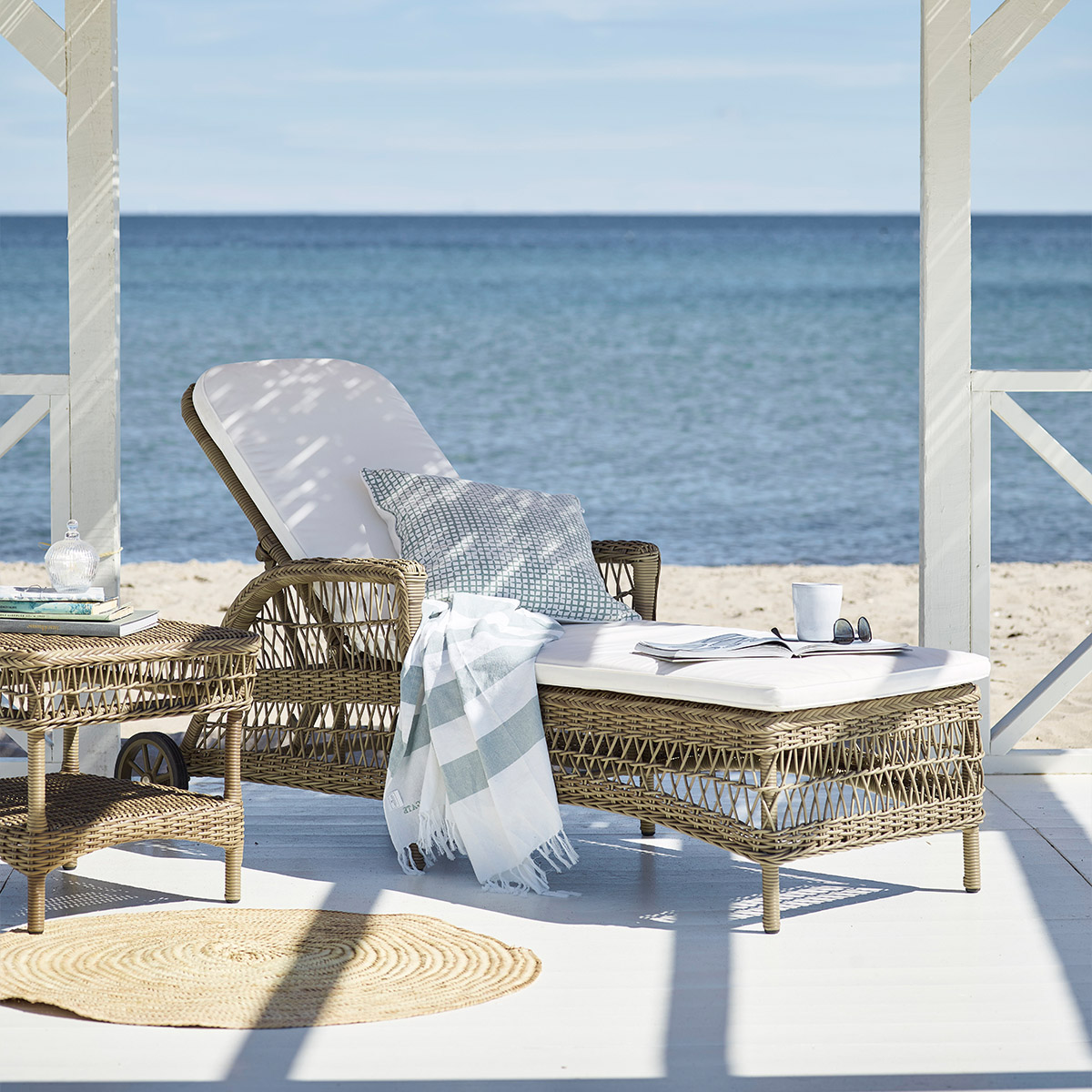 Dagbädd Daisy sunbed Antique Sika-design - 2