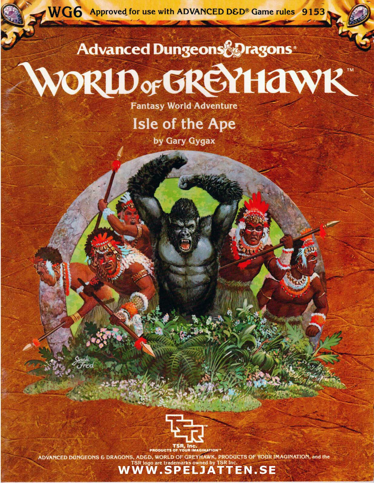 Dungeons & Dragons - WG6 - Isle of the Ape