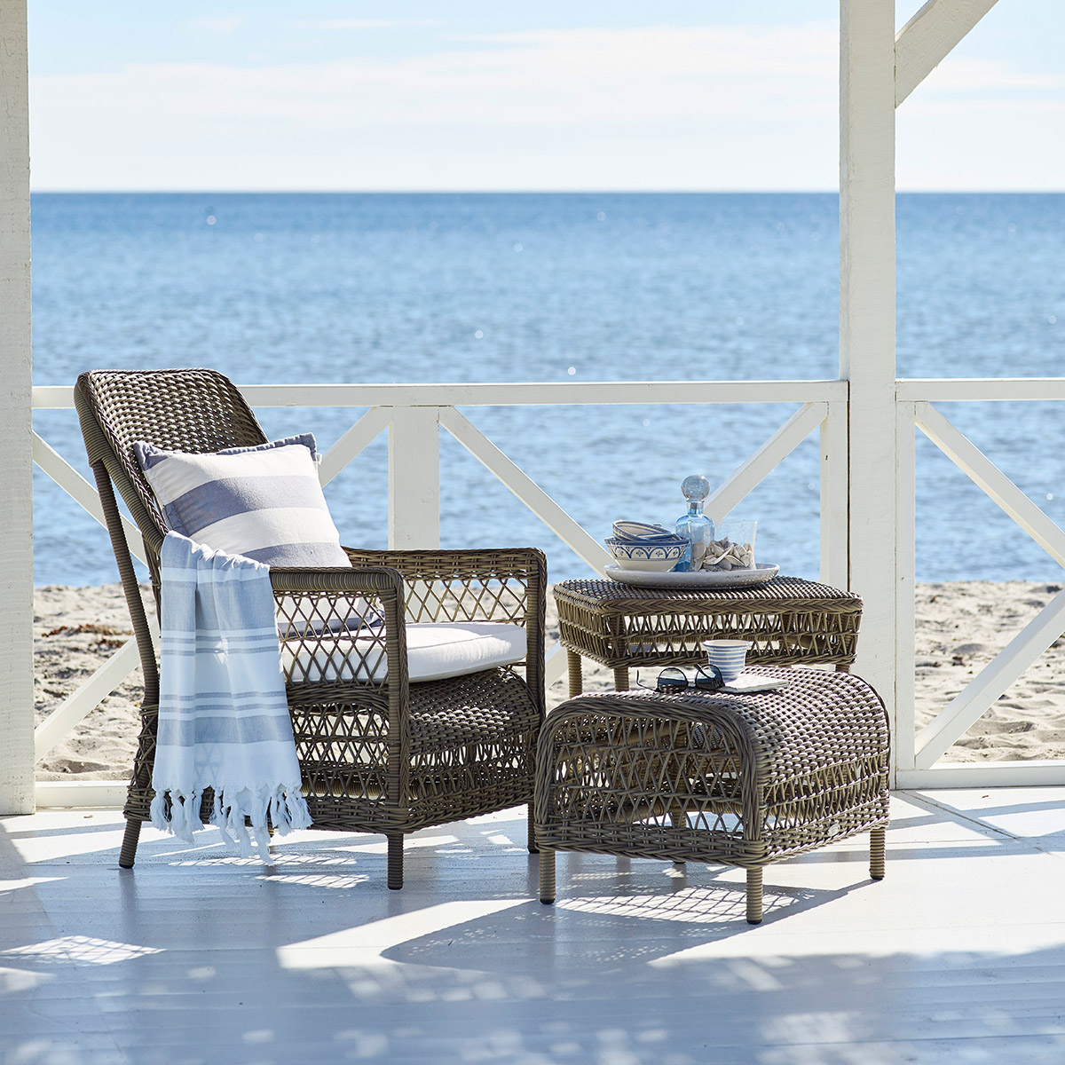 Fåtölj Dawn lounge chair Antique Sika-design - 2