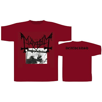 Mayhem Deathcrush Red T-Shirt