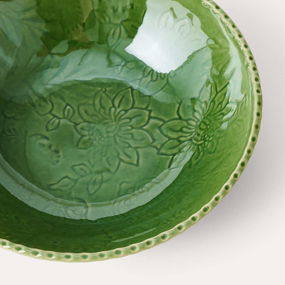 Sthål- Arabesque - djup skål Ø24 cm,primavera