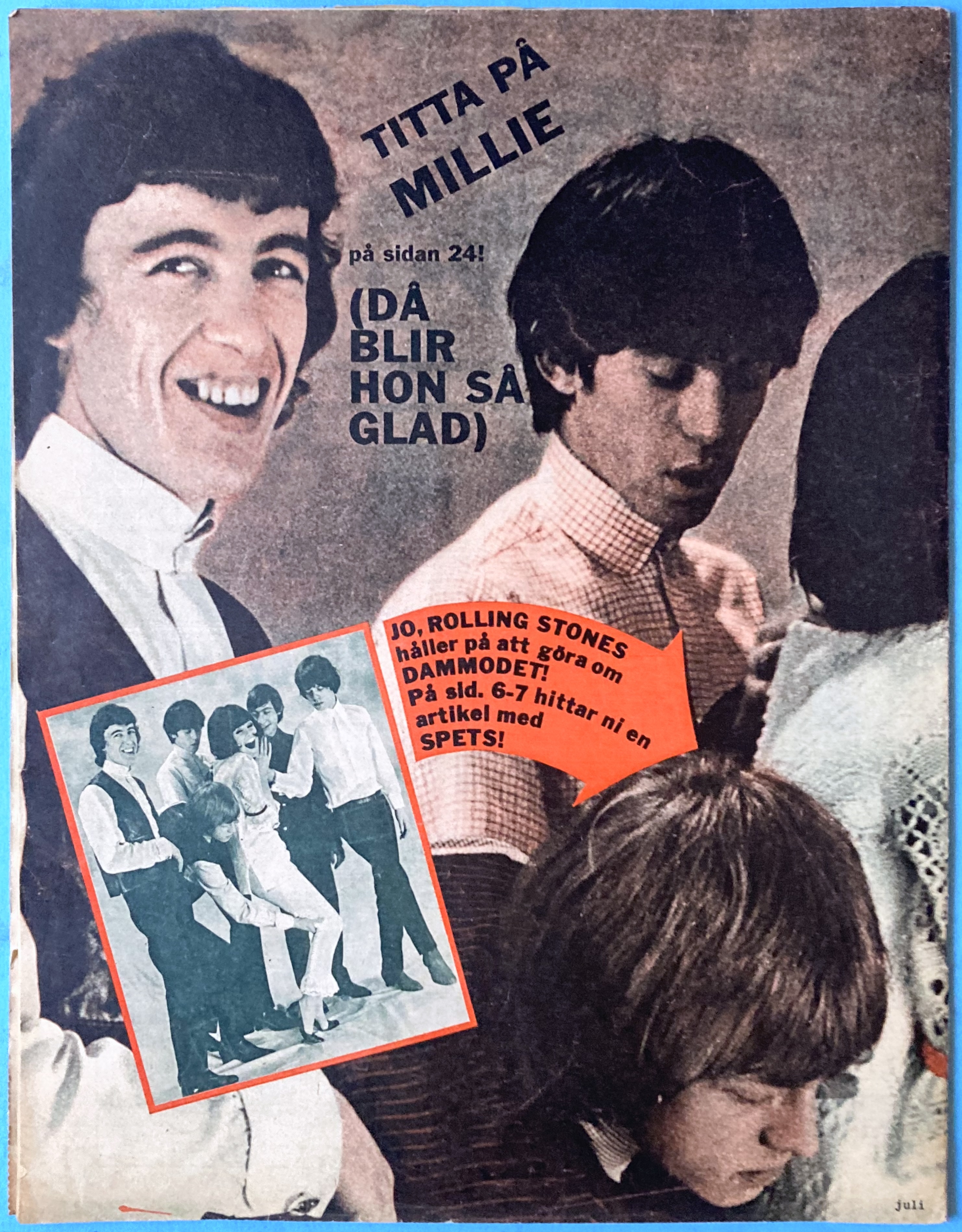BILDJOURNALEN - Nr 26 1964 ROLLING STONES omslag - 2