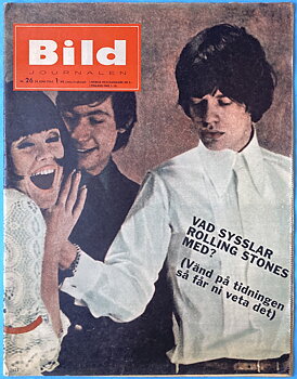 BILDJOURNALEN - Nr 26 1964 ROLLING STONES omslag