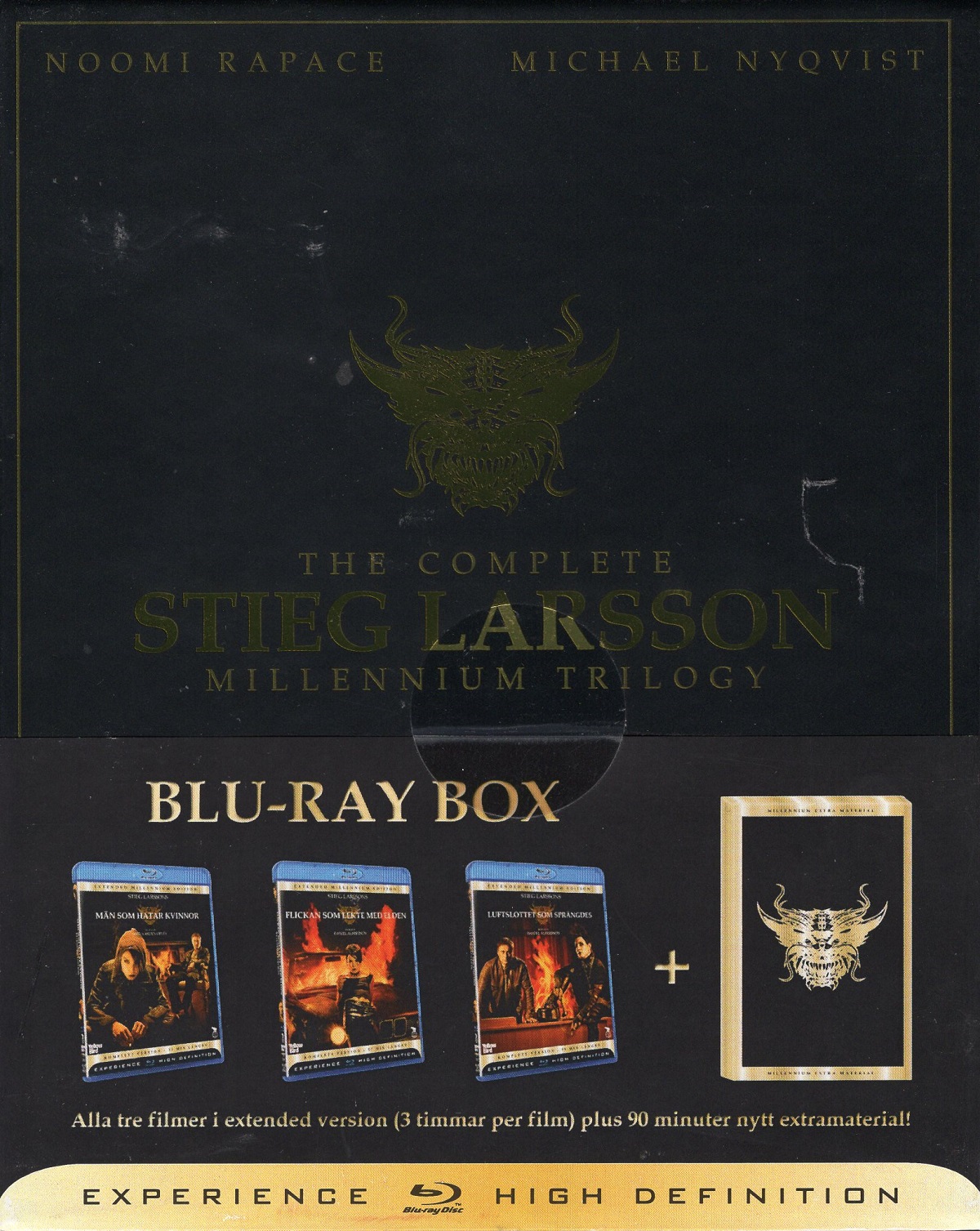 Stieg Larsson Millennium Trilogy (TV-versioner) (4-disc) (Blu-ray)