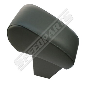 Arm rest gray leather