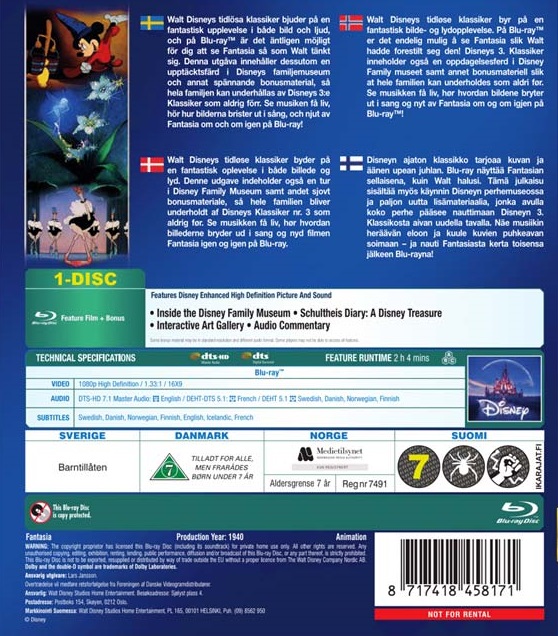 Fantasia (Disney) (Blu-ray) - 2
