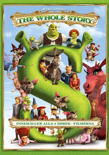 Shrek 1-4 - The Whole Story (4-disc)