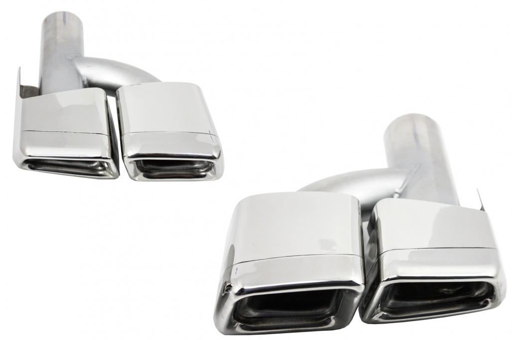 2. Chromed endpipes doubble V2 4 pipes - 2