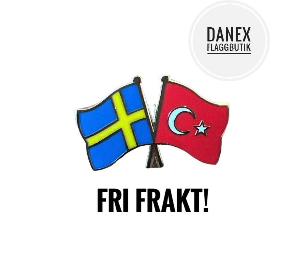 Pins Sverige / Turkiet