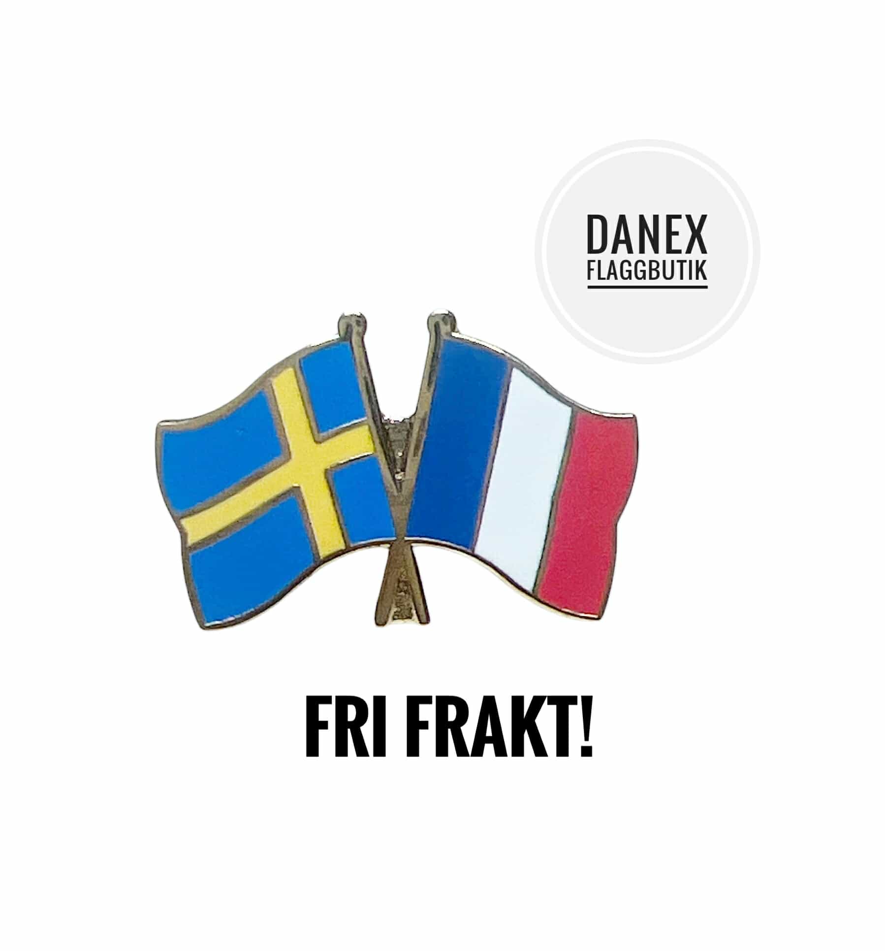 Pins Sverige / Frankrike