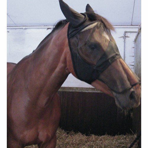 Horse Guard Anti-UV fluemaske finmasket med mulebeskytter - 2