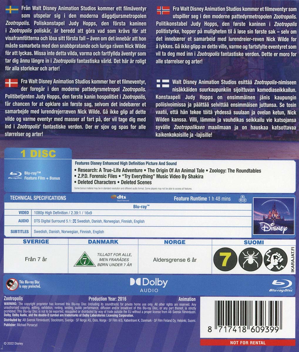 Zootropolis (Blu-ray) - 2