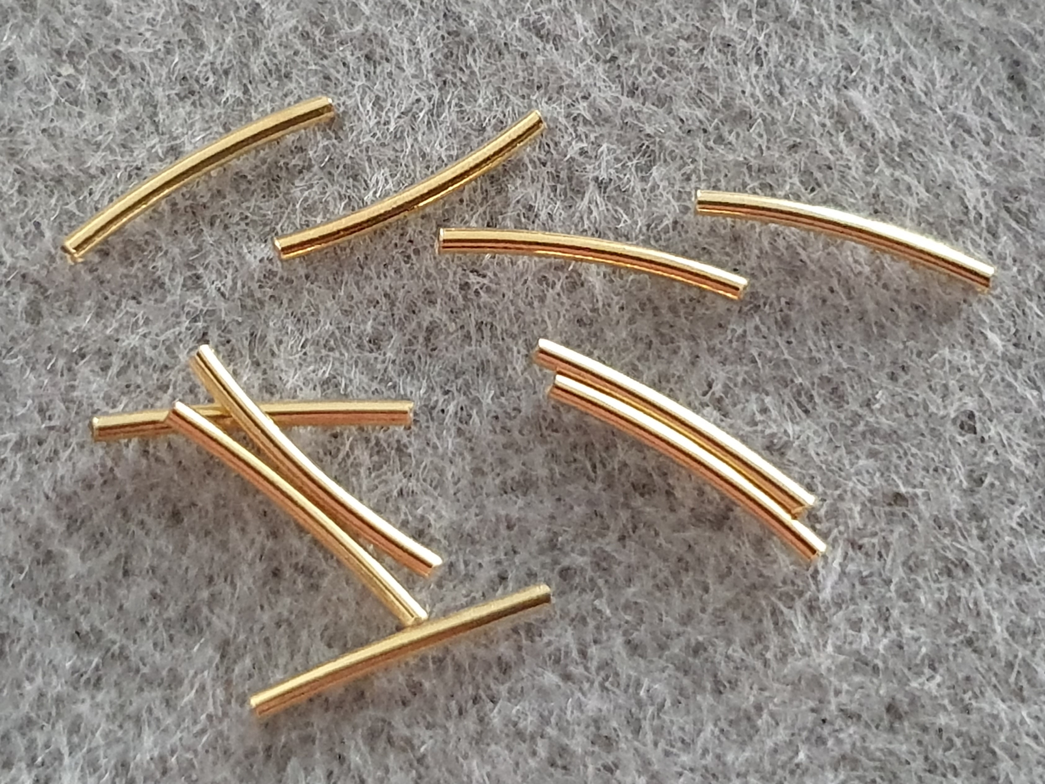 Rör böjd fg 1X12mm 10st/fp Pris/fp 925-silver