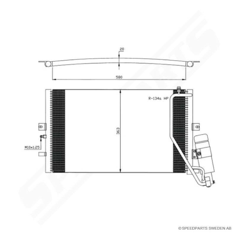 Condenser 9-5 02-10 (21) - 2