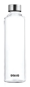 EQUA vandflaske glas 750ml Silver
