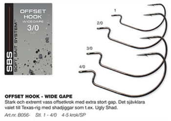 Darts Offset Hook Widegape