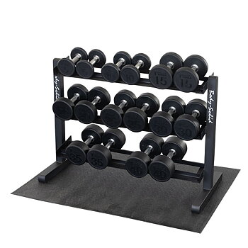 Hantelställ - 102 cm, 3 hyllor