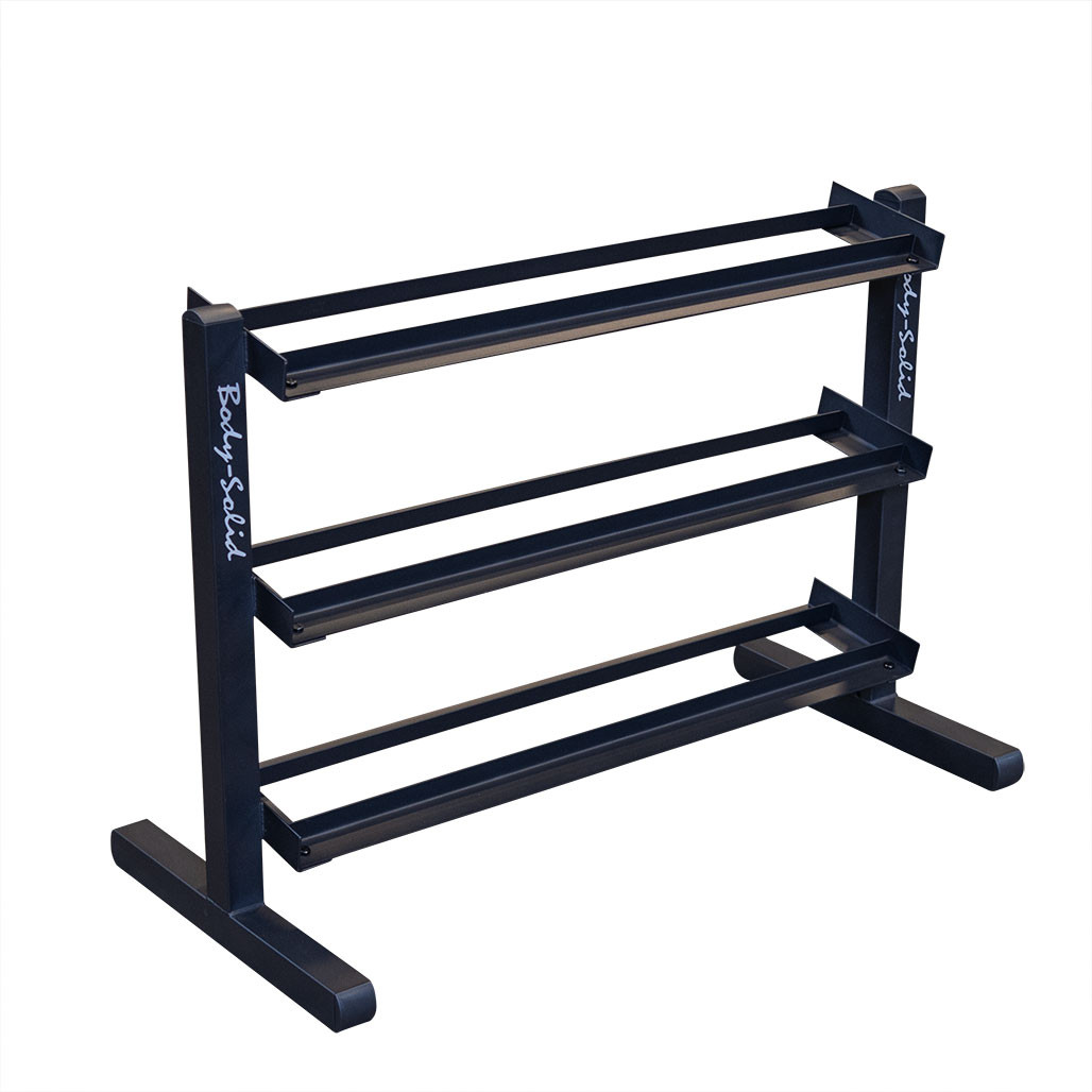 Hantelställ - 102 cm, 3 hyllor