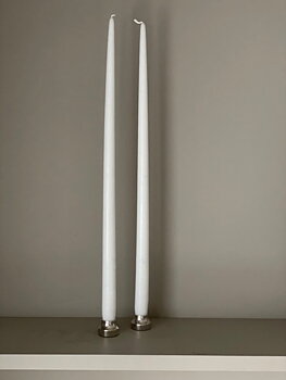 Antikljus spiror  53cm  matt vit