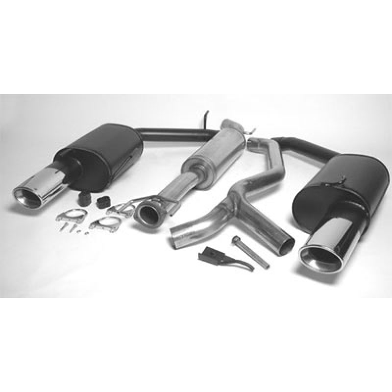 2,5" Sportavgassystem halvsats