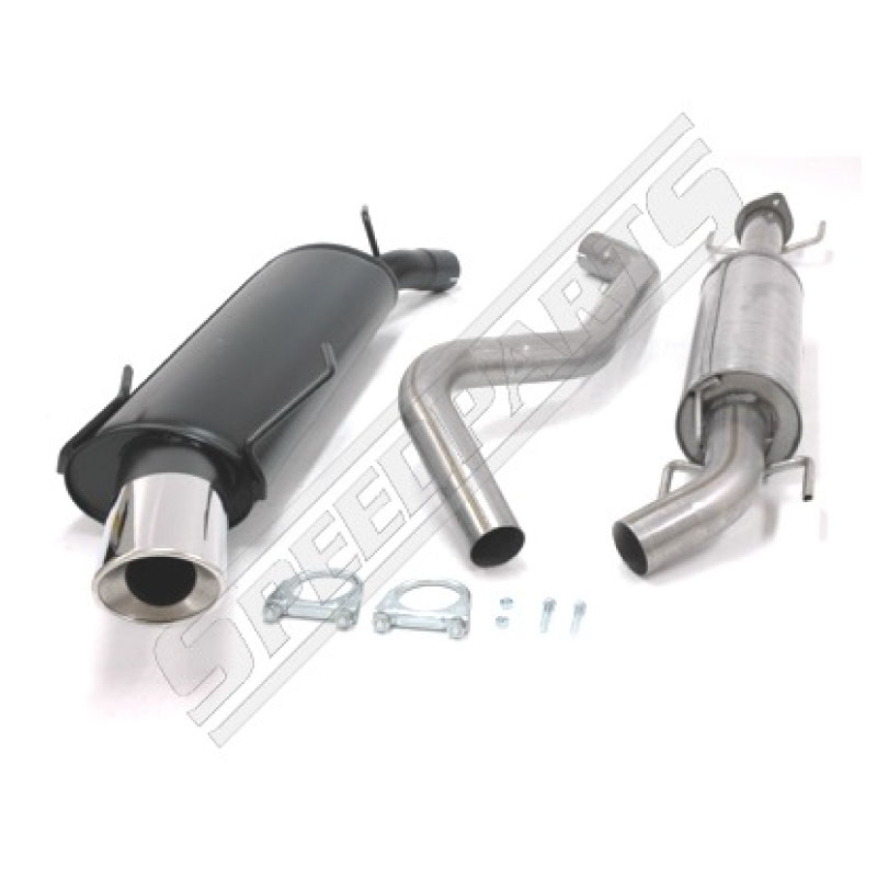 2,5" Sport exhaust cat back