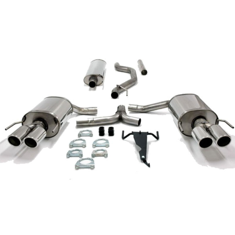 2.5" Rostfritt Sportavgas Twin