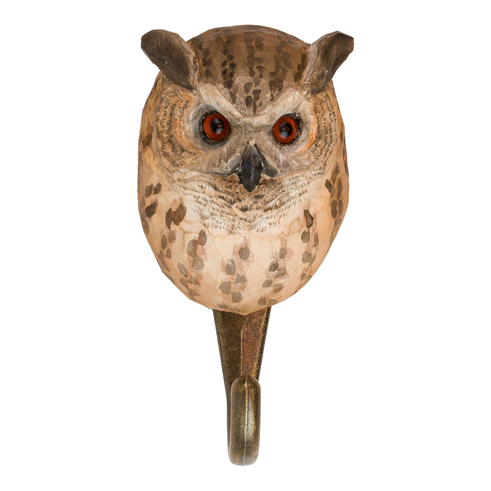 Patère Hibou Grand-duc - 3
