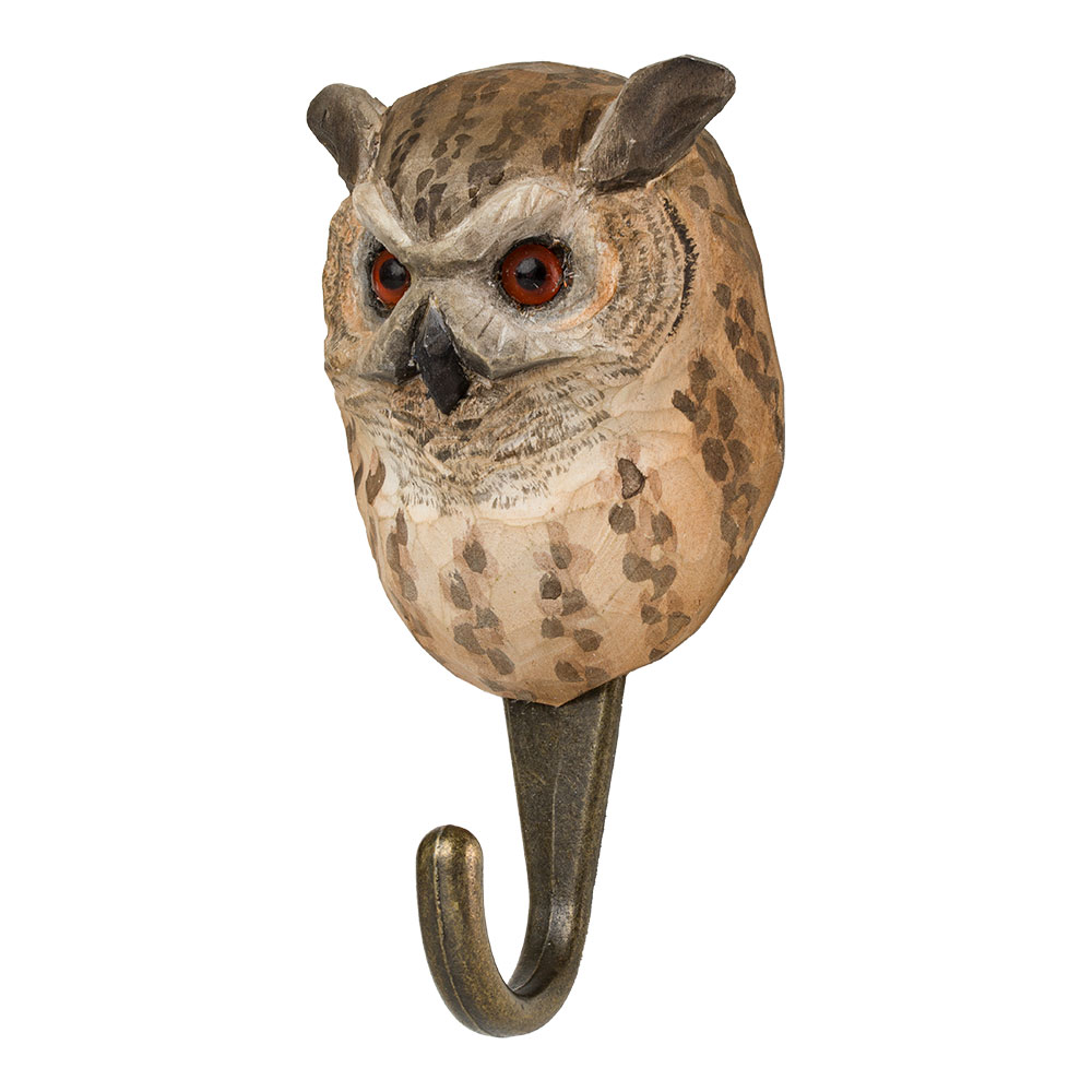 Patère Hibou Grand-duc