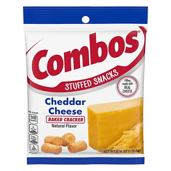 Combos Baked Cracker Cheddar Cheese 179g