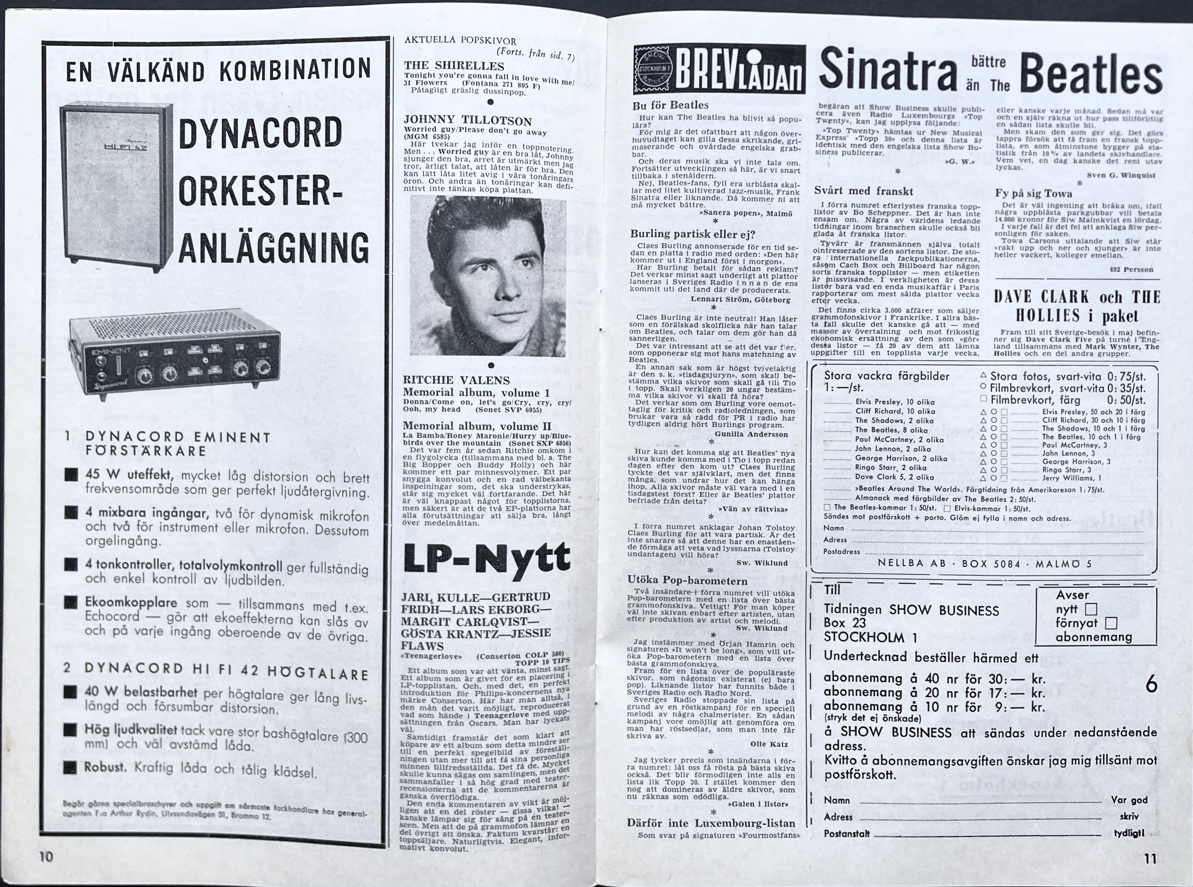SHOW BUSINESS - 1964 nr 6 ELVIS cover - 4