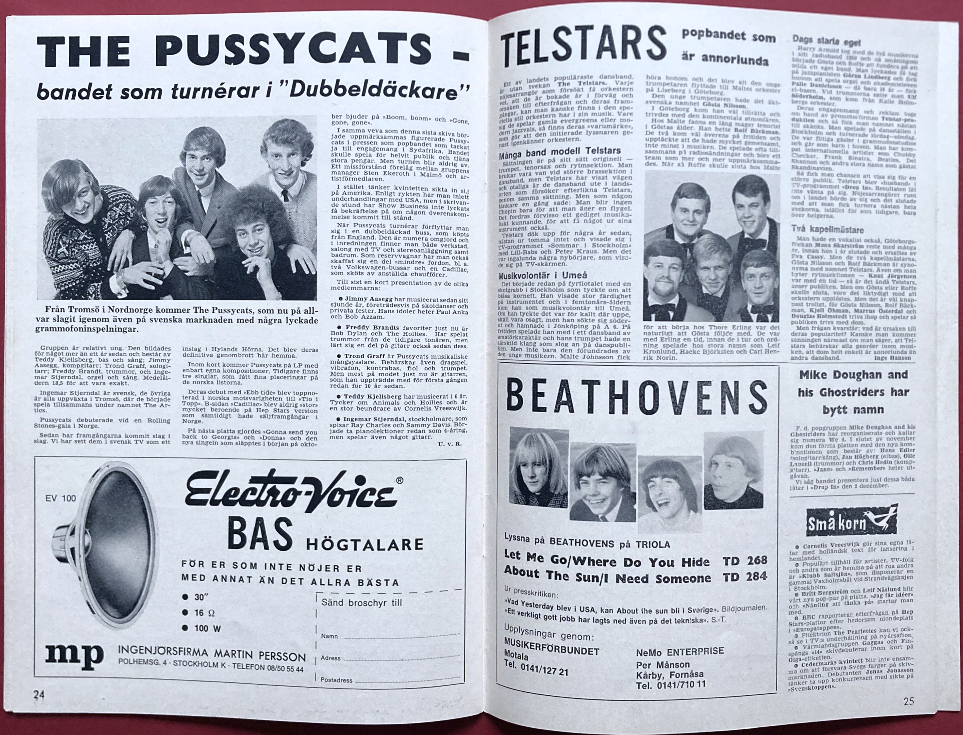 SHOW BUSINESS - 1965 nr 10  P.J. Proby cover  - 8