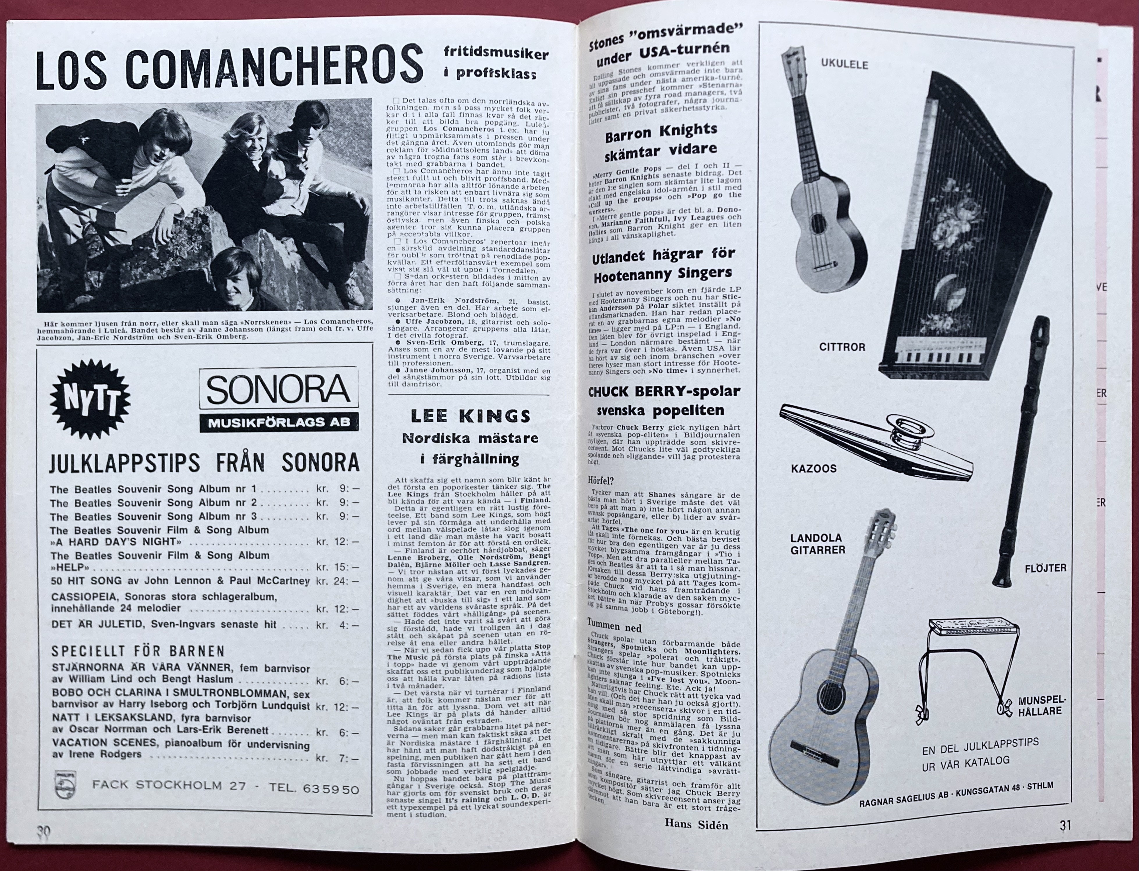 SHOW BUSINESS - 1965 nr 10  P.J. Proby cover  - 9
