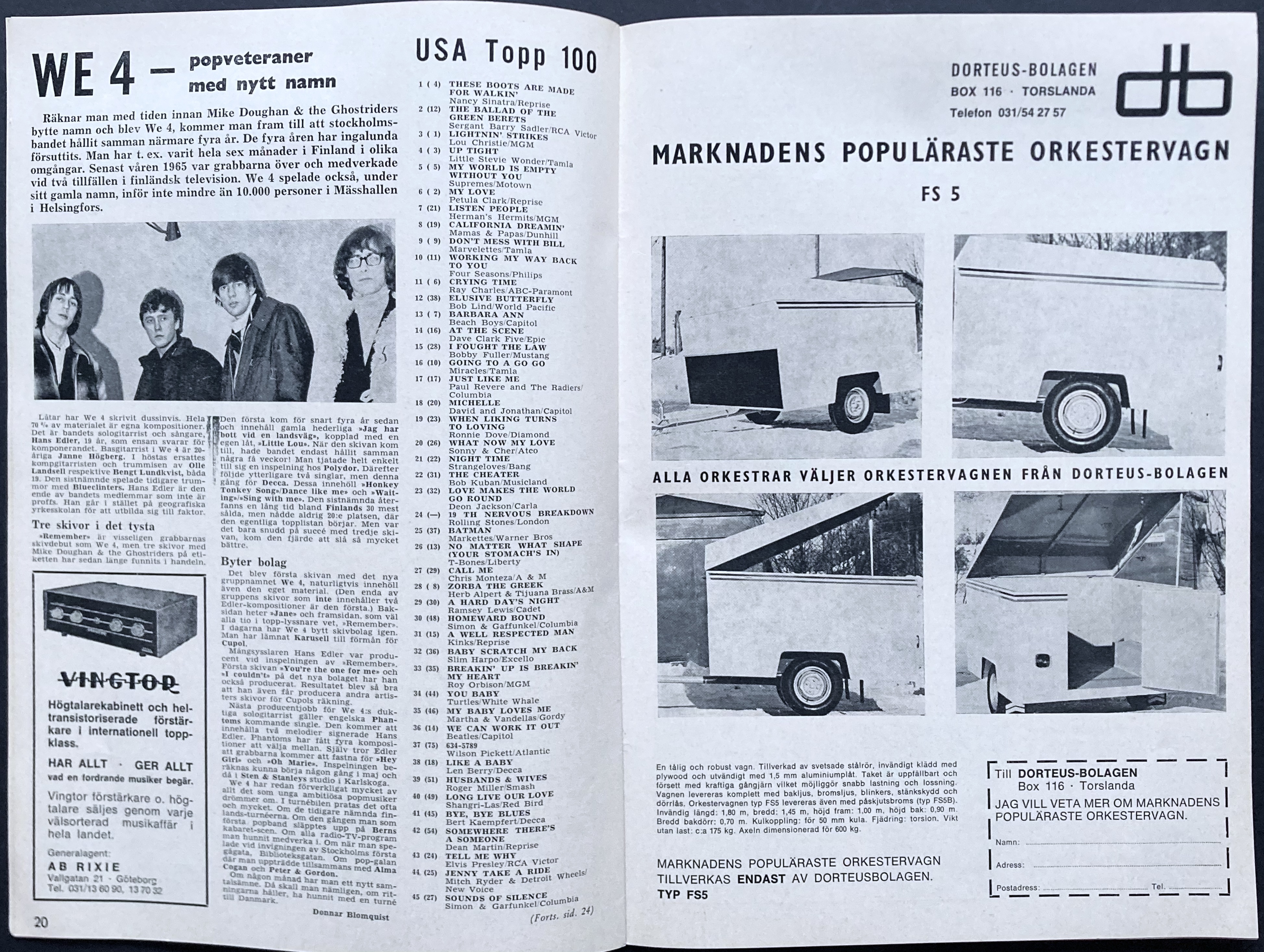 SHOW BUSINESS - 1966 nr 3 LEE KINGS cover - 7