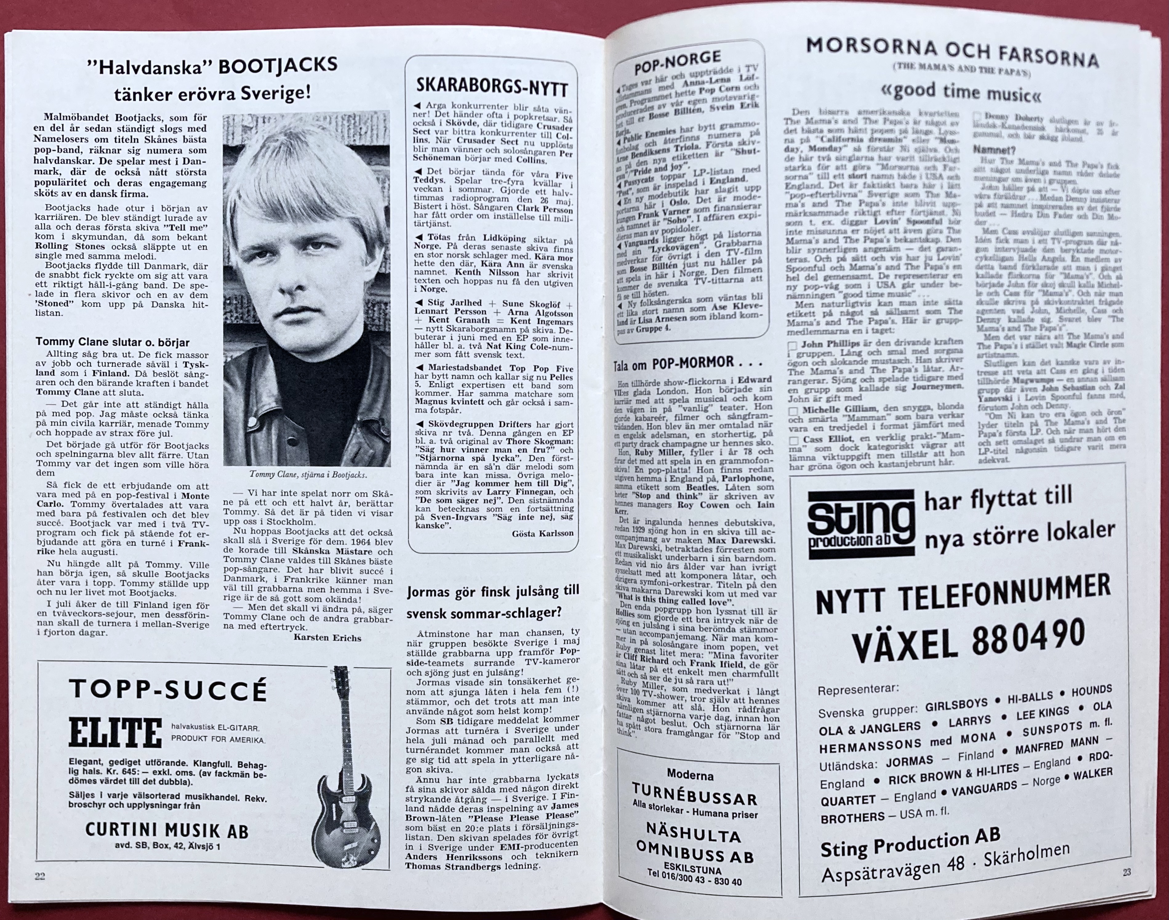 SHOW BUSINESS - 1966 nr 6-7 HEP STARS cover - 5