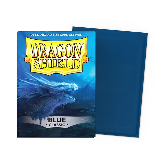 Dragon Shield: Blue - Classic Sleeves - Standard Size