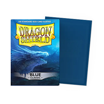 Dragon Shield: Blue - Classic Sleeves - Standard Size