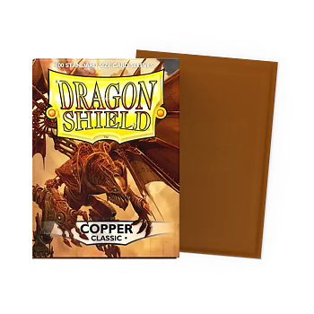 Dragon Shield: Copper - Classic Sleeves - Standard Size