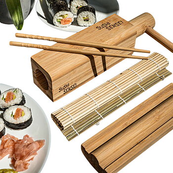 Sushi-Kit av bambu