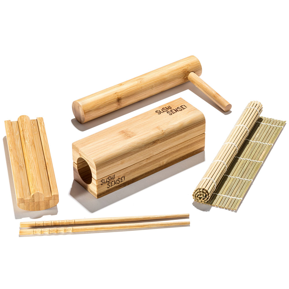Sushi-Kit av bambu alla delar