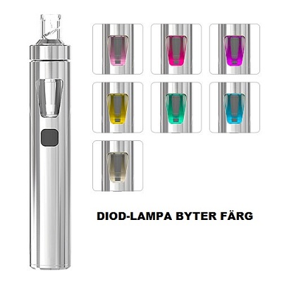 ilustration på indikator som visar hur mycket batterikapacitet finns kvar vid användning.