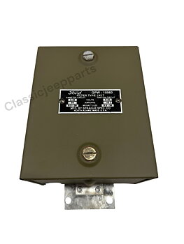 Radio filter “Filterette”FORD GPW NOS med repro dataplåt