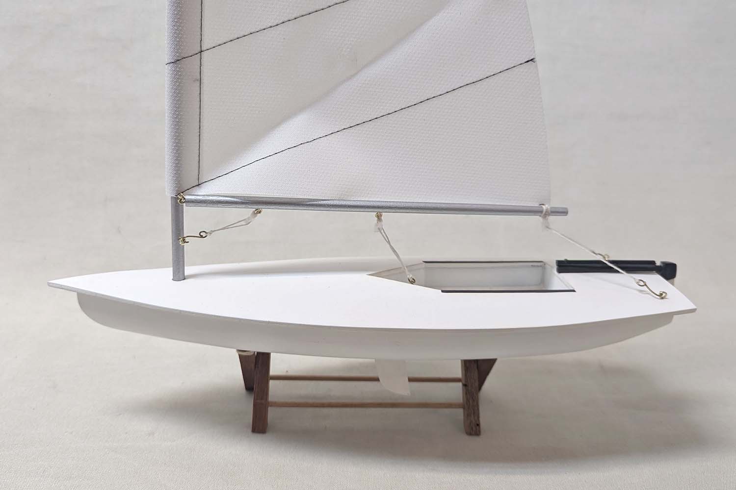 Laser segelbåt 25x40 cm - 2